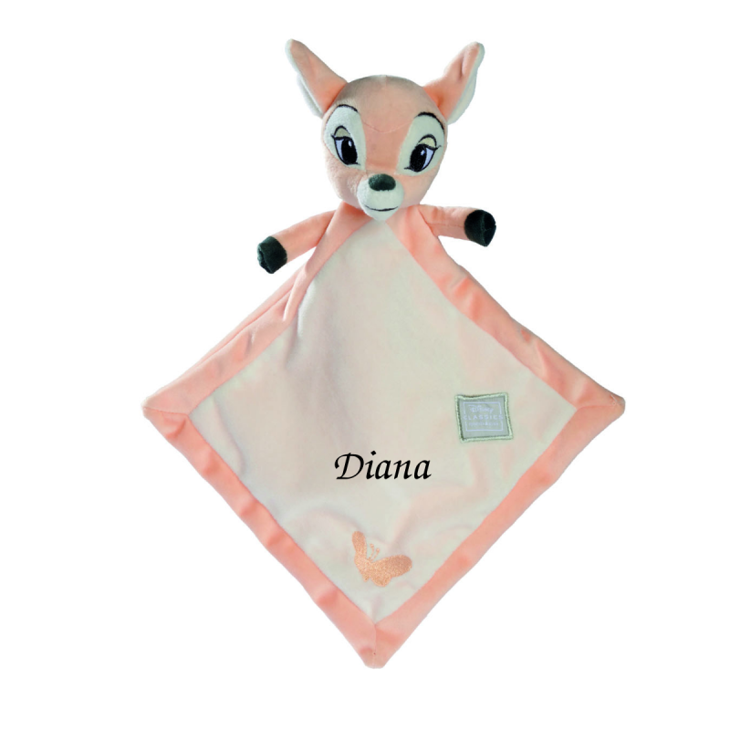  - bambi faon - plat papillon 25 cm 